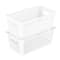 Simplify Slide 2 Stack It Small Storage Tote Baskets, 2ct.